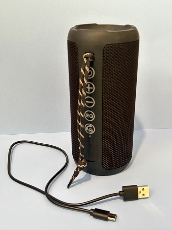 Other - Portable Black Bluetooth Speaker with USB Charging